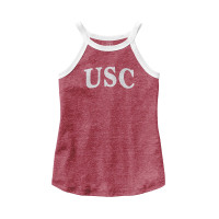 USC Trojans Women's Phys Ed High Neck Tank
